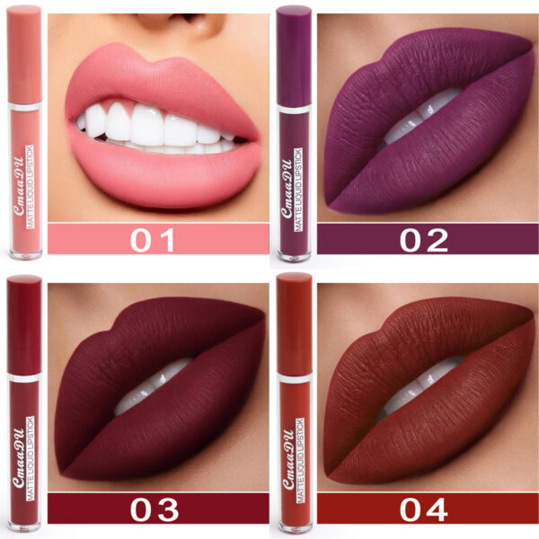 Women's Non-stick Cup Waterproof Matte Lipstick - Image 6