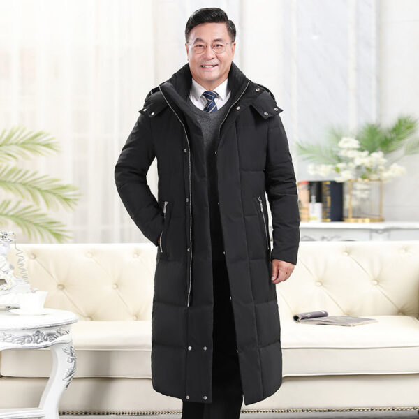 Winter Thickened Long Section Overknee Down Jacket Men - Image 3