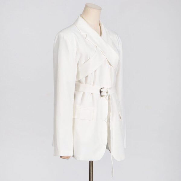 Fashion Personality Solid Color Suit Coat For Women - Image 4