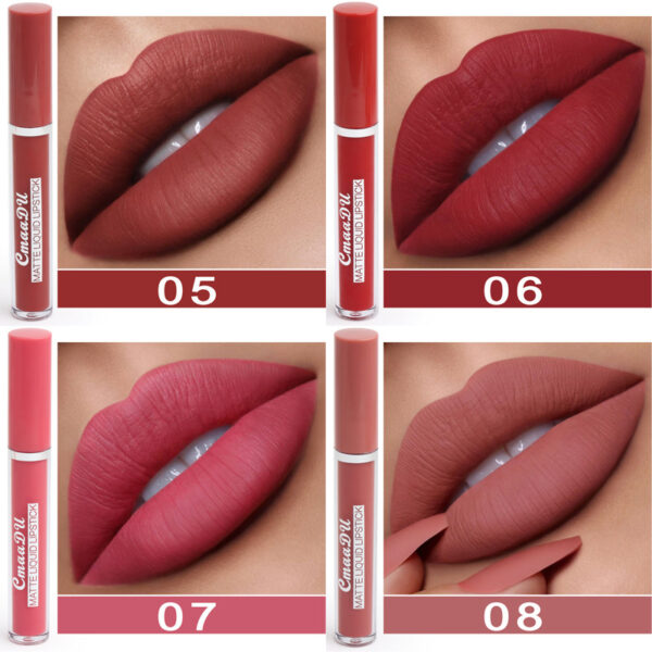 Women's Non-stick Cup Waterproof Matte Lipstick - Image 7